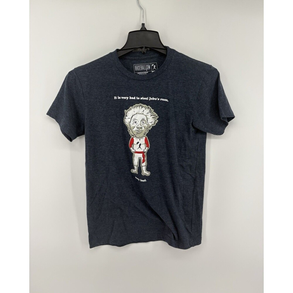 Baseballism Men S Major League Jobu's Rum is Very Bad to Steal Shirt 80's Comedy